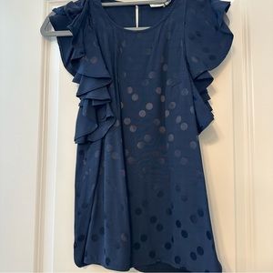 Vineyard Vines Navy Tank Blouse